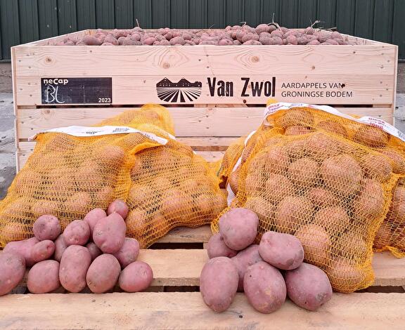 netzakken met 5 of 10 kilo aardappelen