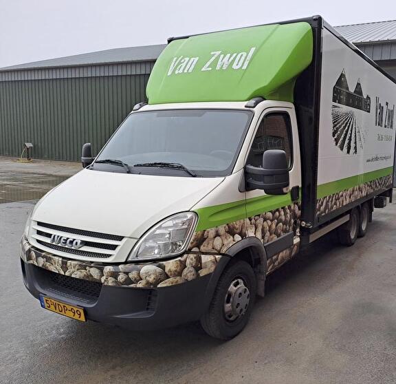 Aardappelbus voor thuisbezorging